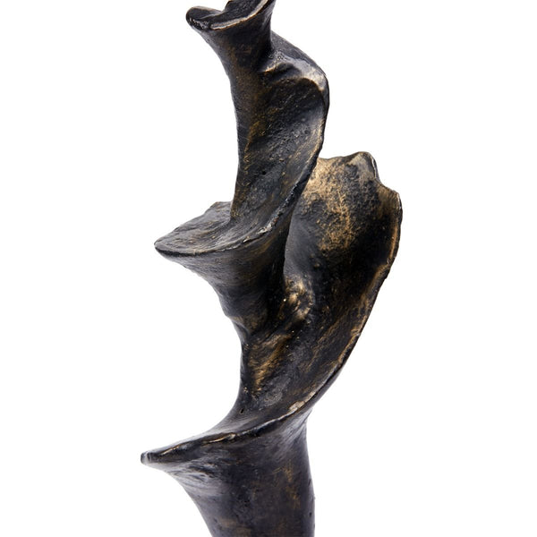 Spiral Small Statue Set of 2 / Bronze-Villa & House-Blue Hand Home