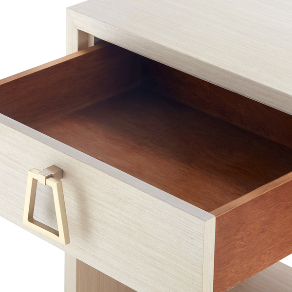 Stanford 1-Drawer Side Table-Blue Hand Home