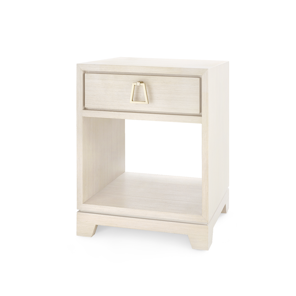 Stanford 1-Drawer Side Table-Blue Hand Home