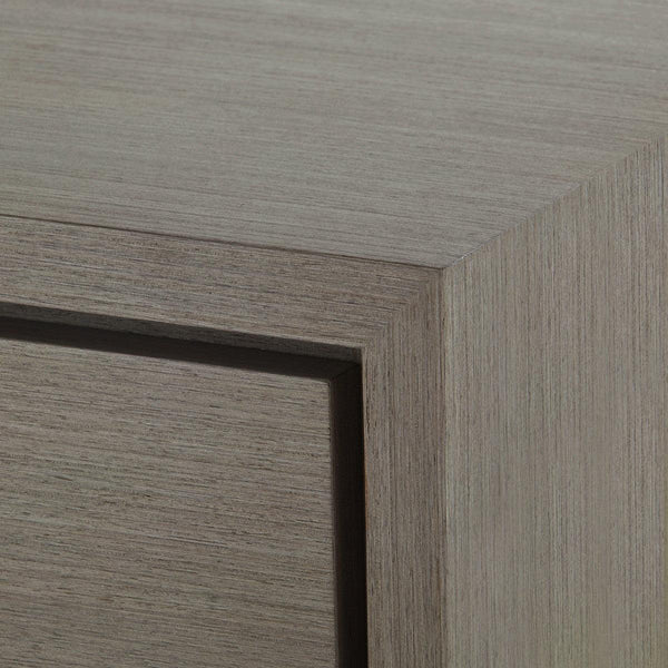 Stanford 1-Drawer Side Table, Taupe Gray-Blue Hand Home