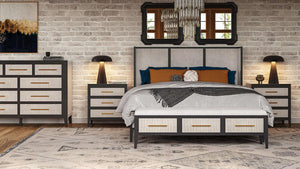 Stanley Bench-Blue Hand Home