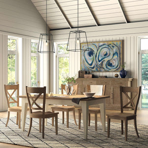Summerville Extension Dining Table 67'' extends to 87''-Blue Hand Home
