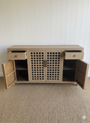 Sunset Cabinet-Blue Hand Home