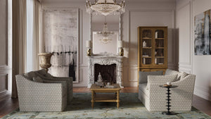 Milano Display Cabinet-Blue Hand Home