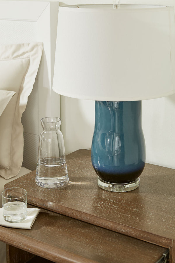 Savannah Lamp Without Shade, Dusky Ocean