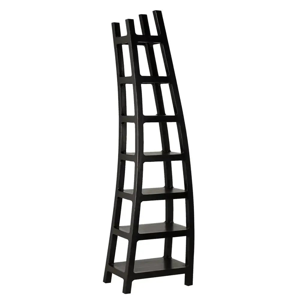 SX Bookcase Twist-Noir Furniture-Blue Hand Home