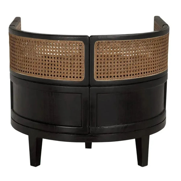 SX Occ Chair Curved-Noir Furniture-Blue Hand Home