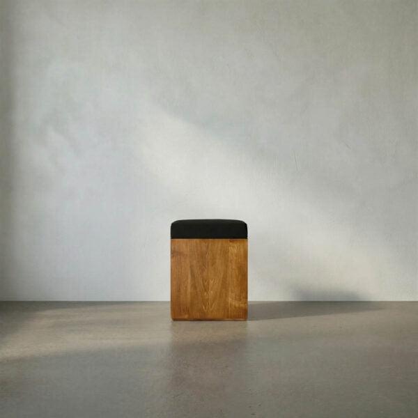 SX Square Stool B-Noir Furniture-Blue Hand Home
