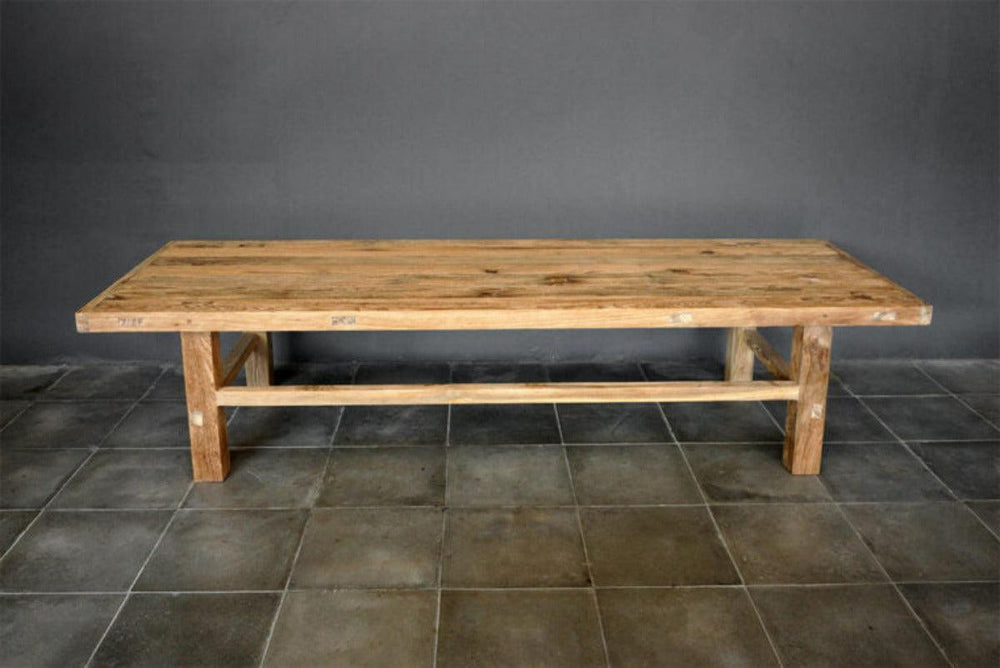 Teak Cocktail Table-Blue Hand Home