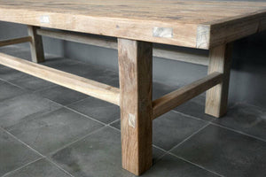 Teak Cocktail Table-Blue Hand Home