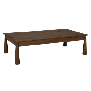 Telluride Coffee Table, RO, Chai - 66x36x18-Blue Hand Home