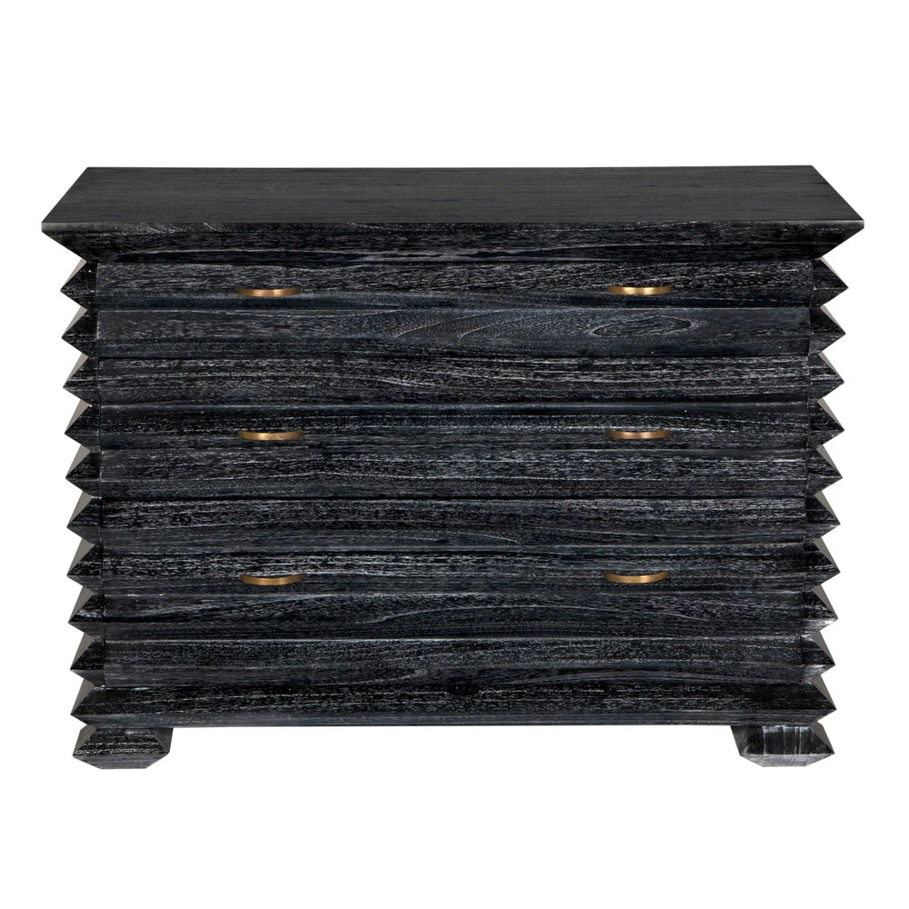 Noir Tiago Chest-Blue Hand Home