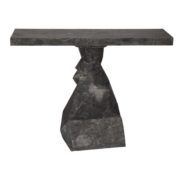 Tilden Console, Black Marble by Noir-Blue Hand Home