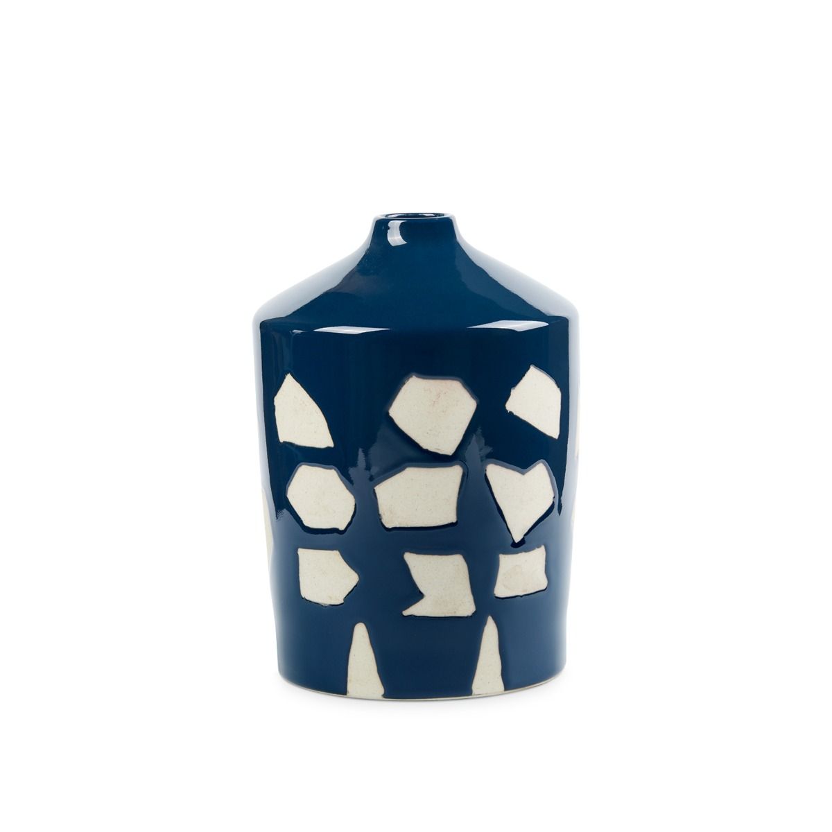 Taylor Vase / Deep Blue and White-Villa & House-Blue Hand Home