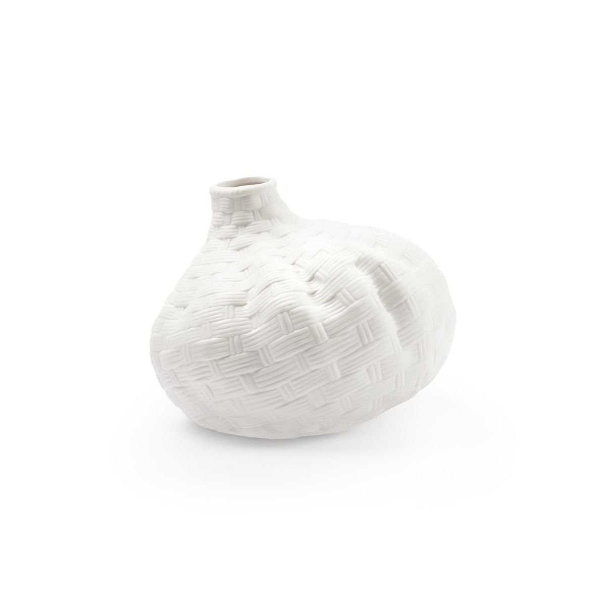 Tamarindo Small Vase / Blanc de Chine-Villa & House-Blue Hand Home