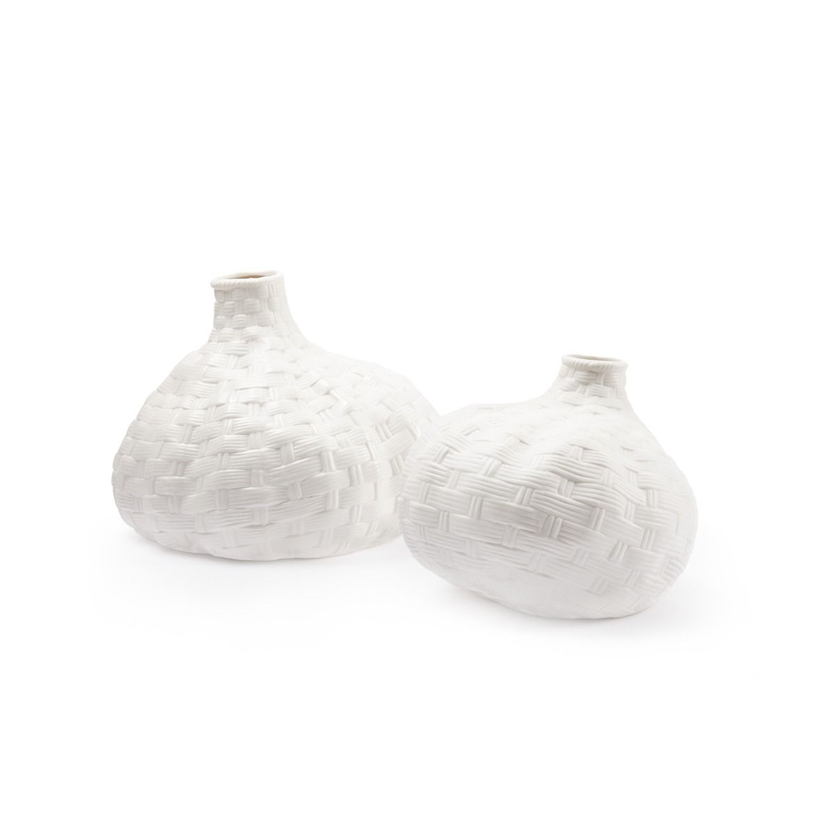 Tamarindo Medium Vase / Blanc de Chine-Villa & House-Blue Hand Home