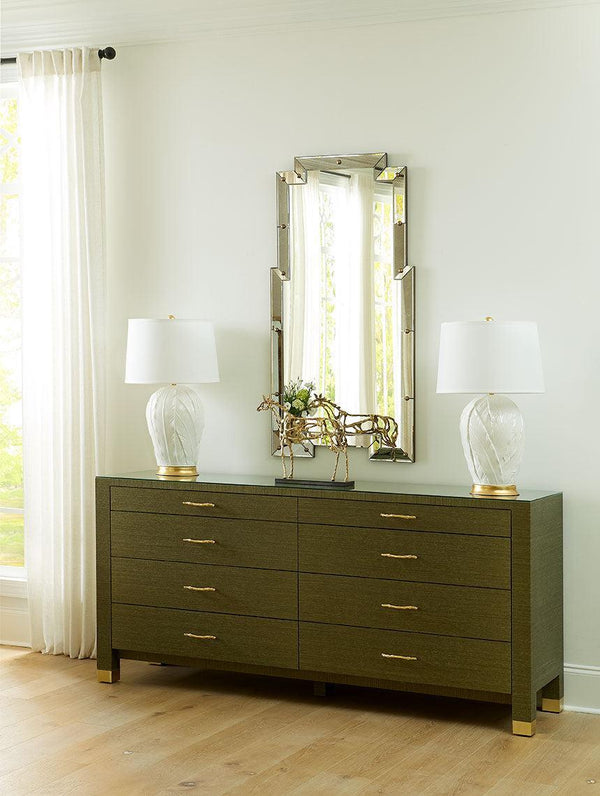 Tobacco Leaf Lamp Without Shade-Blue Hand Home