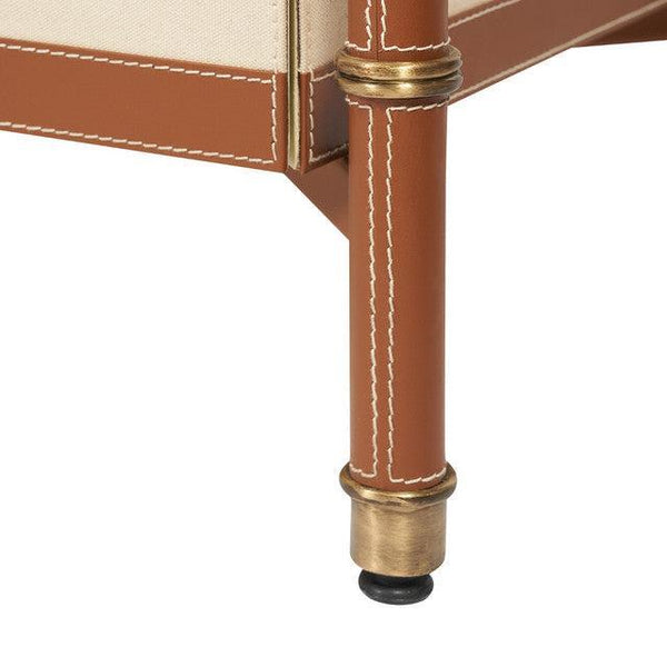 Toulon 3-Drawer Side Table-Blue Hand Home