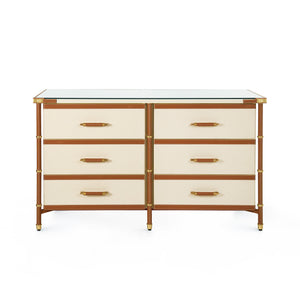Toulon 6-Drawer, Tan
