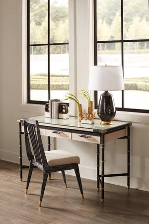 Toulon Desk-Blue Hand Home
