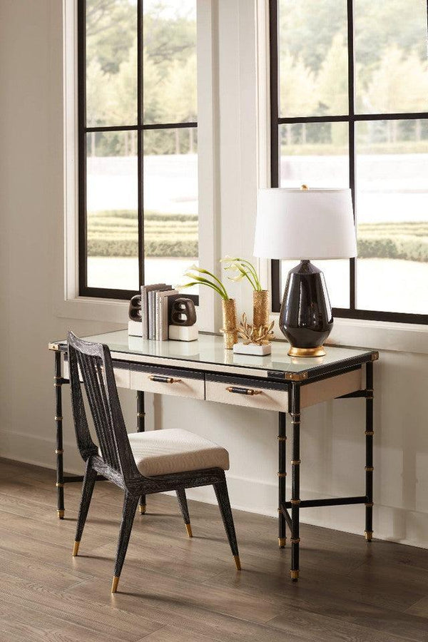 Toulon Desk-Blue Hand Home