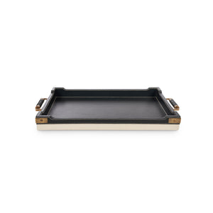 Toulon Rectangular Serving Tray, Black