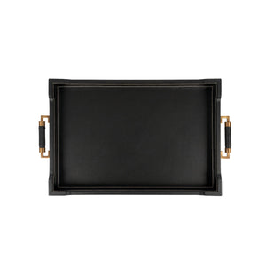 Toulon Rectangular Serving Tray, Black