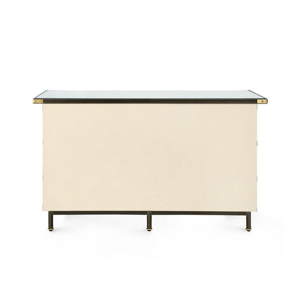 Toulon 6-Drawer, Black-Blue Hand Home