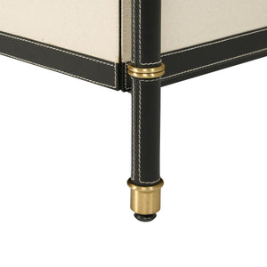 Toulon 6-Drawer, Black-Blue Hand Home
