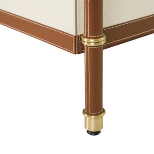 Toulon 6-Drawer, Tan-Blue Hand Home