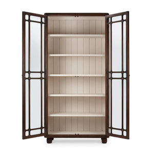 Toulouse Glass Display Cabinet-Blue Hand Home
