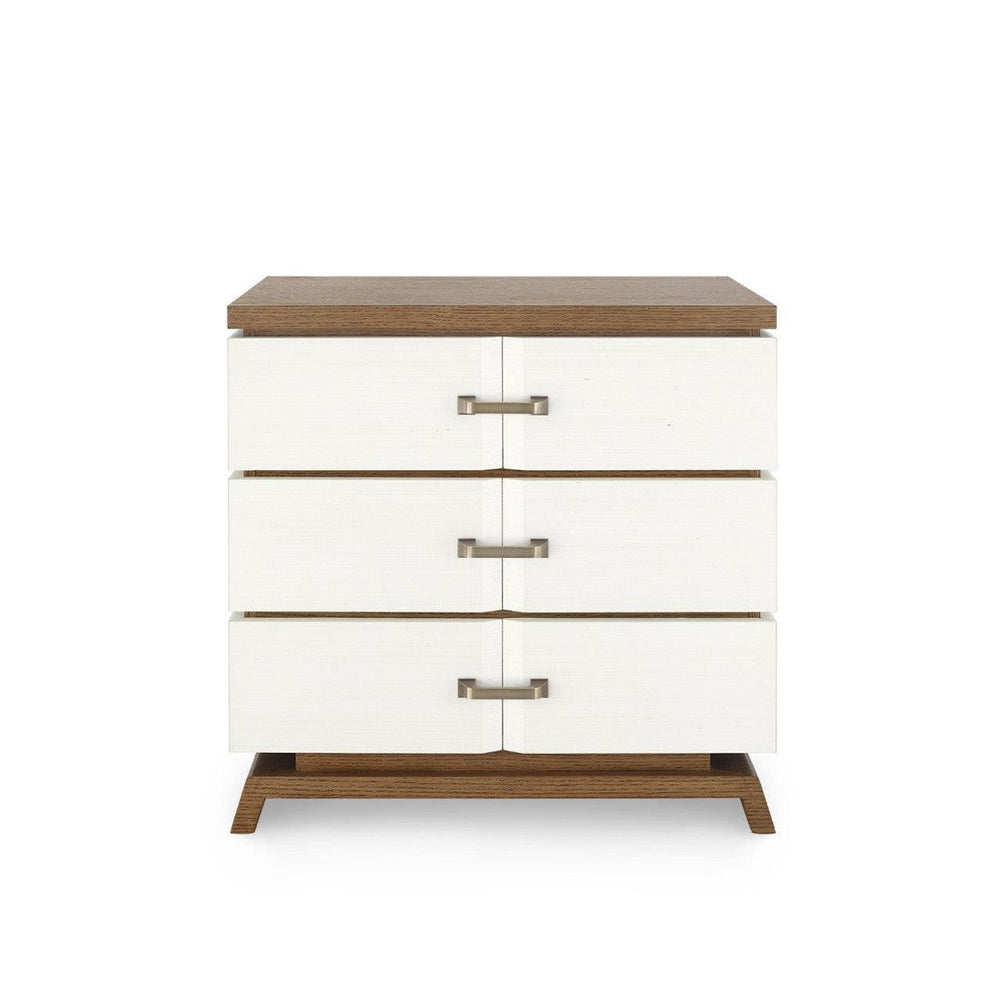 Tristan 3-Drawer Side Table-Blue Hand Home