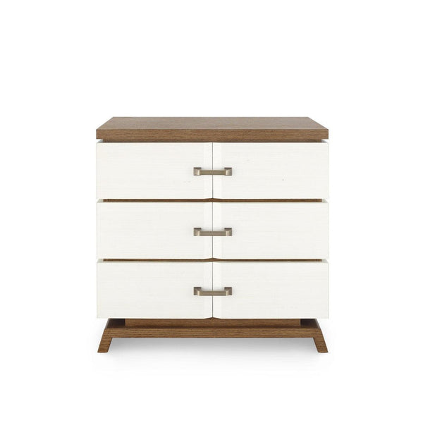 Tristan 3-Drawer Side Table-Blue Hand Home