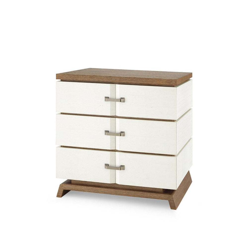 Tristan 3-Drawer Side Table-Blue Hand Home