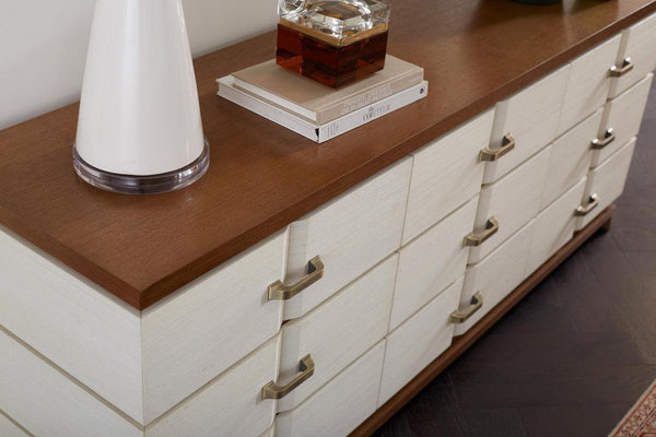 Tristan Extra Wide Large 9-Drawer-Blue Hand Home