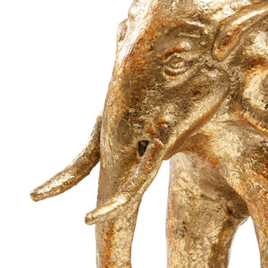Tusker Statue, Gold Leaf