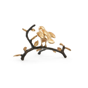 Uccello Statue, Gold Leaf