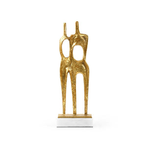 Union Statue / Gold Leaf-Villa & House-Blue Hand Home