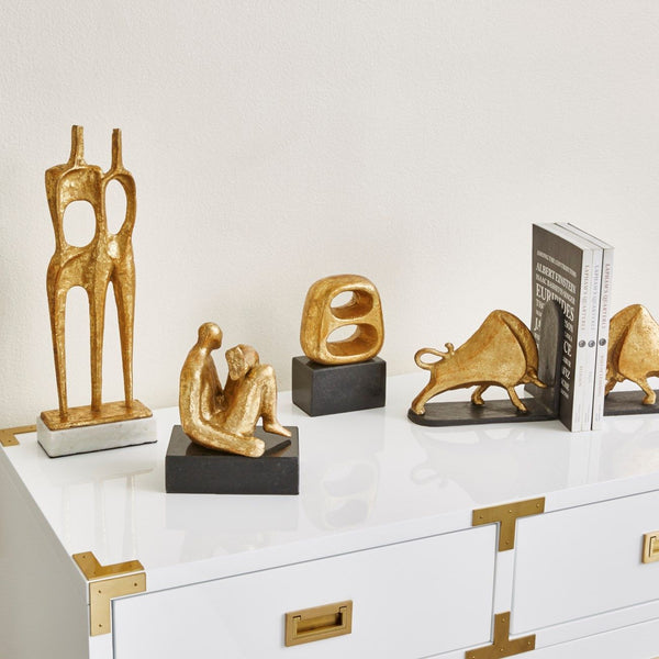 Union Statue / Gold Leaf-Villa & House-Blue Hand Home