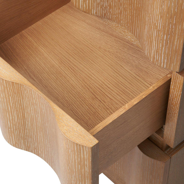 Vanessa Small 3-Drawer End Table-Blue Hand Home