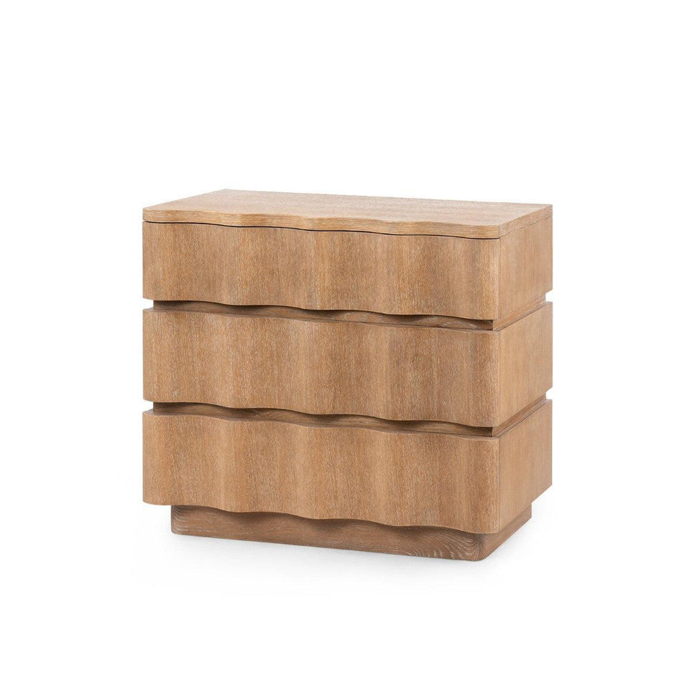 Vanessa 3-Drawer End Table-Blue Hand Home