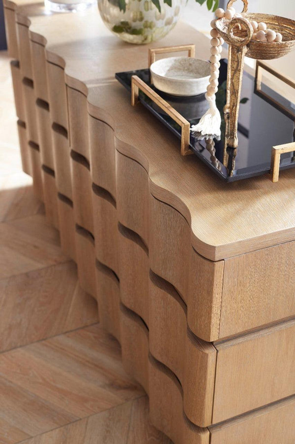 Vanessa 6-Drawer-Blue Hand Home