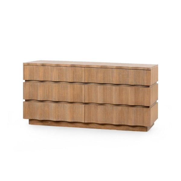 Vanessa 6-Drawer-Blue Hand Home