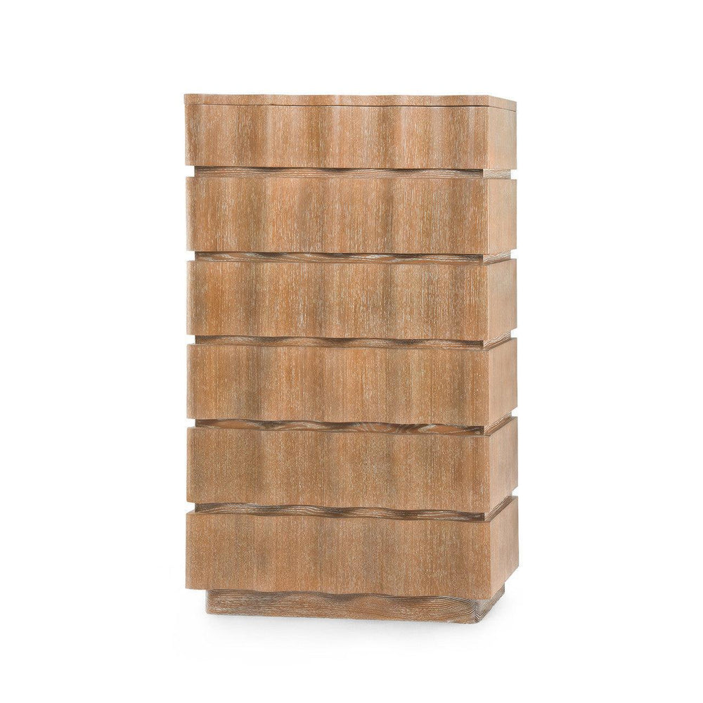 Vanessa Tall 6-Drawer-Blue Hand Home
