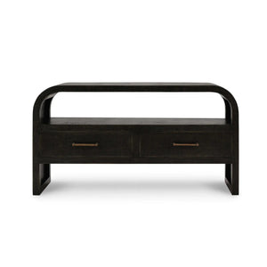 Vannes Console Table w/ 2 Drawers-Blue Hand Home