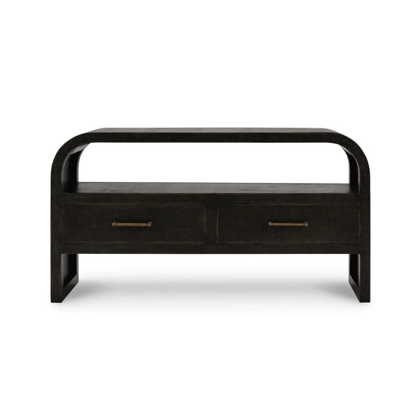 Vannes Console Table w/ 2 Drawers-Blue Hand Home