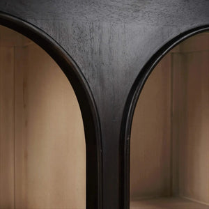 Vannes Crescent Console-Blue Hand Home