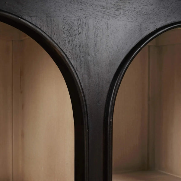 Vannes Crescent Console-Blue Hand Home