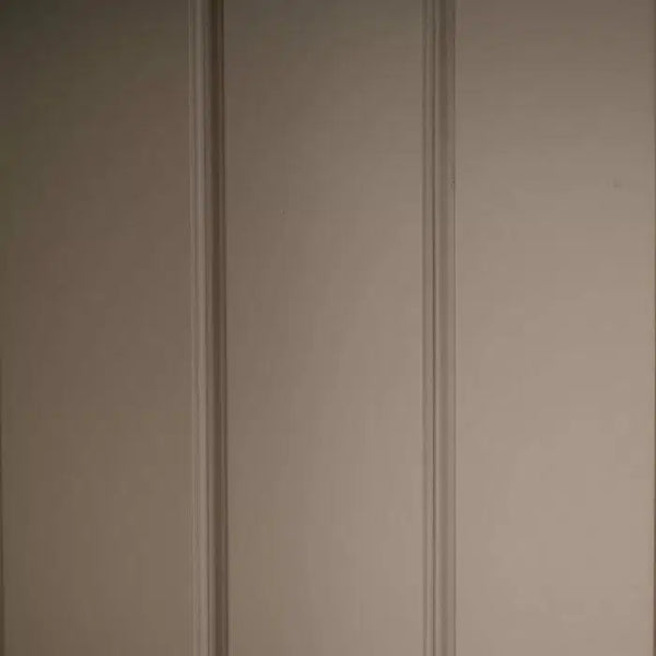 Bramble Vannes Display Cabinet W/ Glass Shelves In Vintage Black W/ Putty Interior-Bramble-Blue Hand Home