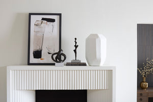 Vasa Large Vase, Ghost White